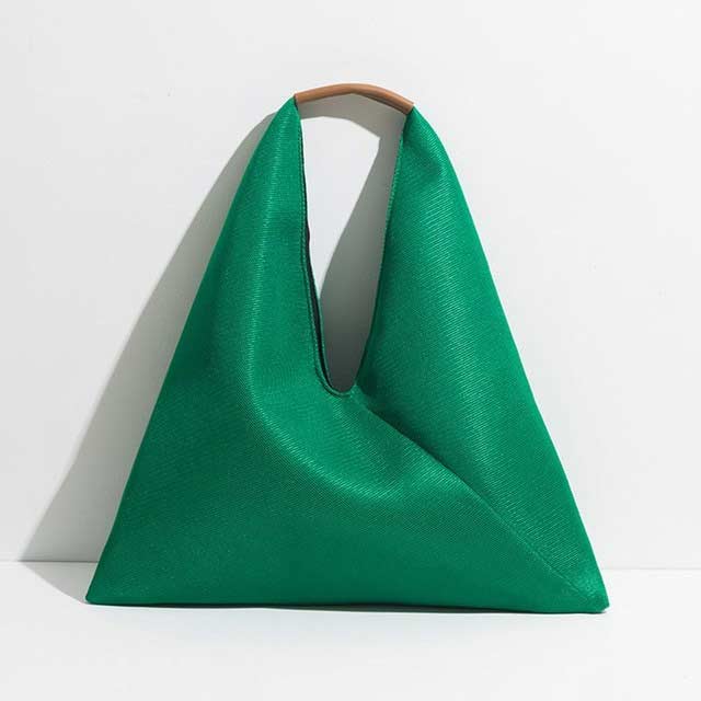 Triange Design Summer Shoulder Beach Tote Bag - Green - 【Handbags Type】 Shoulder
【Material】 Polyester
【Size】 (Width)30 cm * (Height)21 cm *
【Capacity 】 Small Change, Cosmetics, Phone etc..
【Note】 Please allow 1-3cm differs due to manual measurement.


 in Bags, Backpacks, Handbags & Wallets