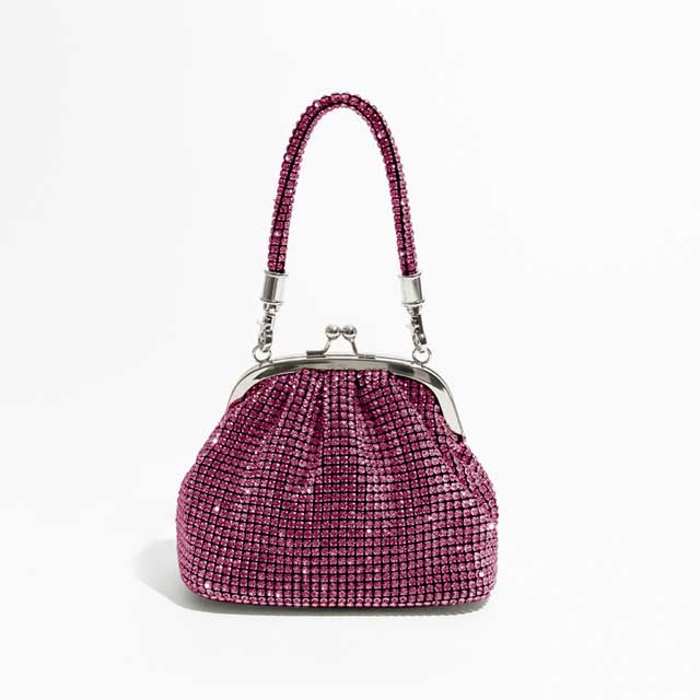 Chic Glitter Rhinestones Sparkling Crystal Cloud Shape Bags - Pink - 【Handbags Type】 Handbag
【Material】 Polyester, Rhinestones
【Note】 Please allow 1-3cm differs due to manual measurement.


 in Bags, Backpacks, Handbags & Wallets