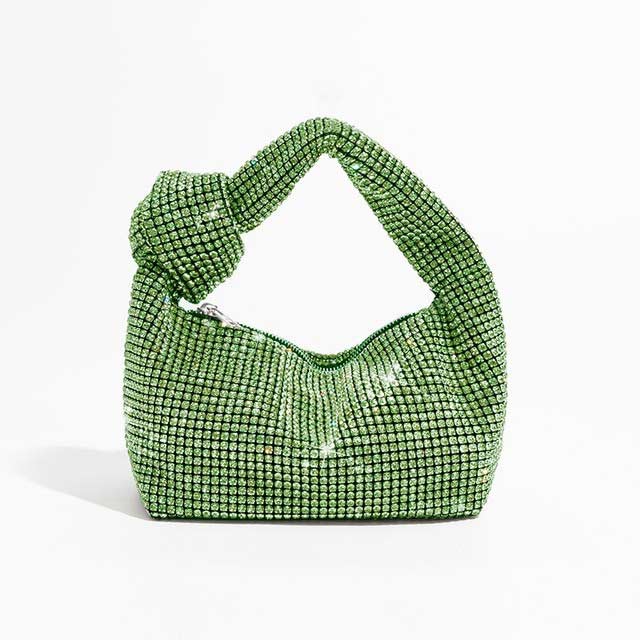 Chic Glitter Rhinestones Sparkling Crystal Evening Bags - Green - 【Handbags Type】 Handbag
【Material】 Polyester, Rhinestones
【Note】 Please allow 1-3cm differs due to manual measurement.


 in Bags, Backpacks, Handbags & Wallets