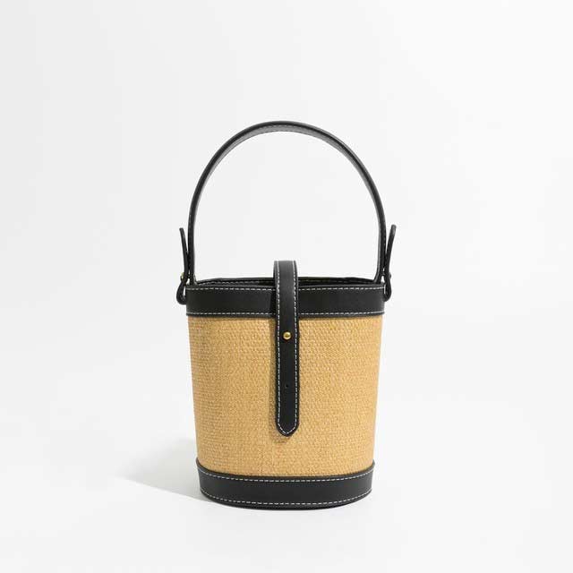 Straw Bucket Crossbody Beach Tote Bag - Yellow Black - 【Handbags Type】 ToteBag, Crossbody Bag, Beach Bags
【Material】 Straw, Faux Leather
【Size】 (Width)15cm * (Height)17 cm *
【Capacity 】 Small Change, Cosmetics, Phone etc..
【Note】 Please allow 1-3cm differs due to manual measurement.


 in Bags, Backpacks, Handbags & Wallets