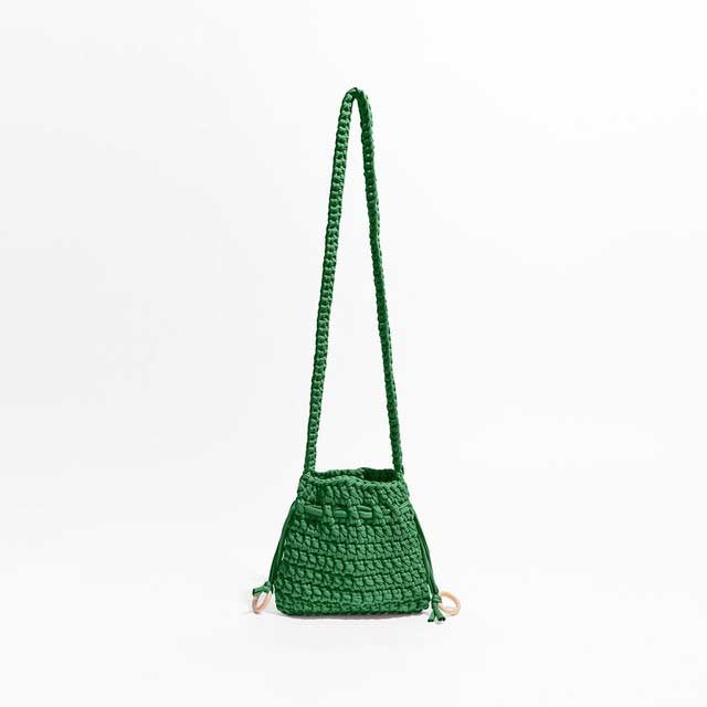 Cotton Rope Knitted Crossbody Small Purse Bag - Green - 【Handbags Type】 Purse Bags
【Material】 Cotton Fabric
【Size】 (Width)19cm * (Height)17cm *
【Capacity 】 Small Change, Cosmetics, Phone etc..
【Note】 Please allow 1-3cm differs due to manual measurement.


 in Bags, Backpacks, Handbags & Wallets
