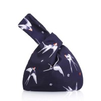 Japanese Mini Wrist Knot Printed Washable Waterproof Shopping Bags