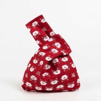Japanese Mini Wrist Knot Printed Washable Waterproof Shopping Bags