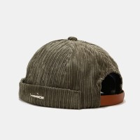 Brimless Street Fashion 90s Vintage Hiphop Dockers Caps - Green