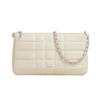 Shoulder Style Chain Straps Business Women Elegant Bag - Beige