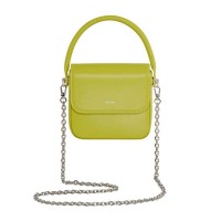 Crossbody Shoulder Chain Straps Handbag Luxury Lunch Bag  - Light Green