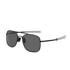 Iconic Hollywood Style Military Aviator Driver Polarized Sunglasses - Black