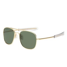 Iconic Hollywood Style Military Aviator Driver Polarized Sunglasses - Gold G15