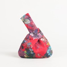Japanese Mini Wrist Knot Printed Washable Waterproof Shopping Bags