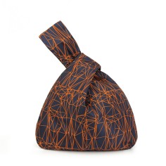 Japanese Mini Wrist Knot Printed Washable Waterproof Shopping Bags