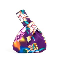 Japanese Mini Wrist Knot Printed Washable Waterproof Shopping Bags