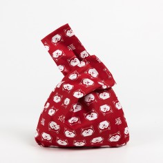 Japanese Mini Wrist Knot Printed Washable Waterproof Shopping Bags