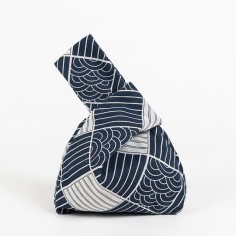 Japanese Mini Wrist Knot Printed Washable Waterproof Shopping Bags