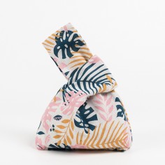 Japanese Mini Wrist Knot Printed Washable Waterproof Shopping Bags