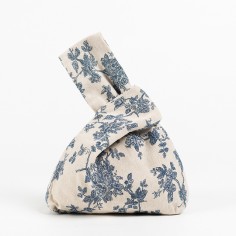 Japanese Mini Wrist Knot Printed Washable Waterproof Shopping Bags