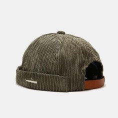 Brimless Street Fashion 90s Vintage Hiphop Dockers Caps - Green