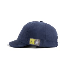 Short Brim Outdoor Fashion Unisex Baseball Snapback Caps - Navy