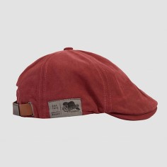 British Style KPop Trend Classic Vintage Unisex Hats Caps - Red