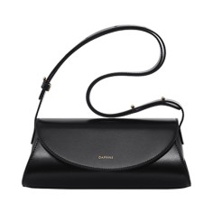 Formal Style Business Female Shoulder Handbag Purse Bags - Black