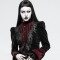 Scissor-tail Twill Velveteen Ladies Short Jacket Pattern Embroidery Decoration Splicing Carving Buttons Gothic Coats
