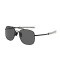 Iconic Hollywood Style Military Aviator Driver Polarized Sunglasses - Black