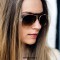Vintage 3422 Style Pilot Driver Aviator Glasses - Gold Brown