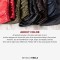 Classic Pleated Winter Leather Gloves - DarkGreen