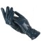 Classic Pleated Winter Leather Gloves - Lake Blue