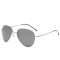 Ultralight Rimless Pilot Folding Hinge Driving Polarized Sunglasses - Gray