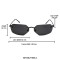 Ultralight Rimless Polarized Matrix Agent Smith Style Polarized Sunglasses - Black