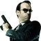 Ultralight Rimless Polarized Matrix Agent Smith Style Polarized Sunglasses - Black