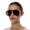 Vintage TRIPP TR90 Style Polarized Pilot Sunglasses - Black Gray