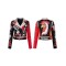 Rivet Decorated Spring & Autumn Punk Jackets Coats - Multicolor