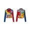 Rivet Decorated Spring & Autumn Punk Jackets Coats - Multicolor