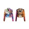 Rivet Decorated Spring & Autumn Punk Jackets Coats - Multicolor