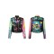 Rivet Decorated Spring & Autumn Punk Jackets Coats - Multicolor