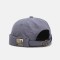 Brimless Street Fashion Breathable Vintage Hiphop Dockers Caps - Blue