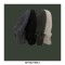 Broken Brim Hole Knitted Hiphop Trend Hommie Winter Autumn Hats - Gray
