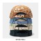 Brimless Beannie Hiphop Graffiti Pattern Headwear Caps - Blue