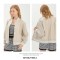 Baseball Hiphop Style Streetwear Unisex Genuine Leather Bomber Jackets - Black