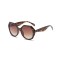 Irregular Polygon Women Summer Sun Glasses - Leopard Fire