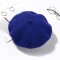 Autumn Winter Trend Wool Paris French Berets Hats - Royal Blue