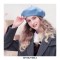 Autumn Winter Trend Wool Paris French Berets Hats - Lake Blue