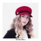 Autumn Winter Visor Casquette Captain Sailor Hats - Black