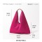 Triange Design Summer Shoulder Beach Tote Bag - Blue