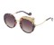 Optical Prescription Eyeglasses Retro Round Frame Anti Blue Light Glasses - Leopard