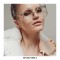 Optical Prescription Eyeglasses Retro Round Frame Anti Blue Light Glasses - Transparent Green