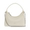 Luxury Crossbody Trendy Chain Decorated Purses Shoulder Handbag - Beige