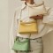 Luxury Crossbody Trendy Chain Decorated Purses Shoulder Handbag - Beige