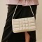 Shoulder Style Chain Straps Business Women Elegant Bag - Beige